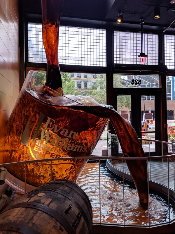 Entry to the Evan Williams Bourbon Experience