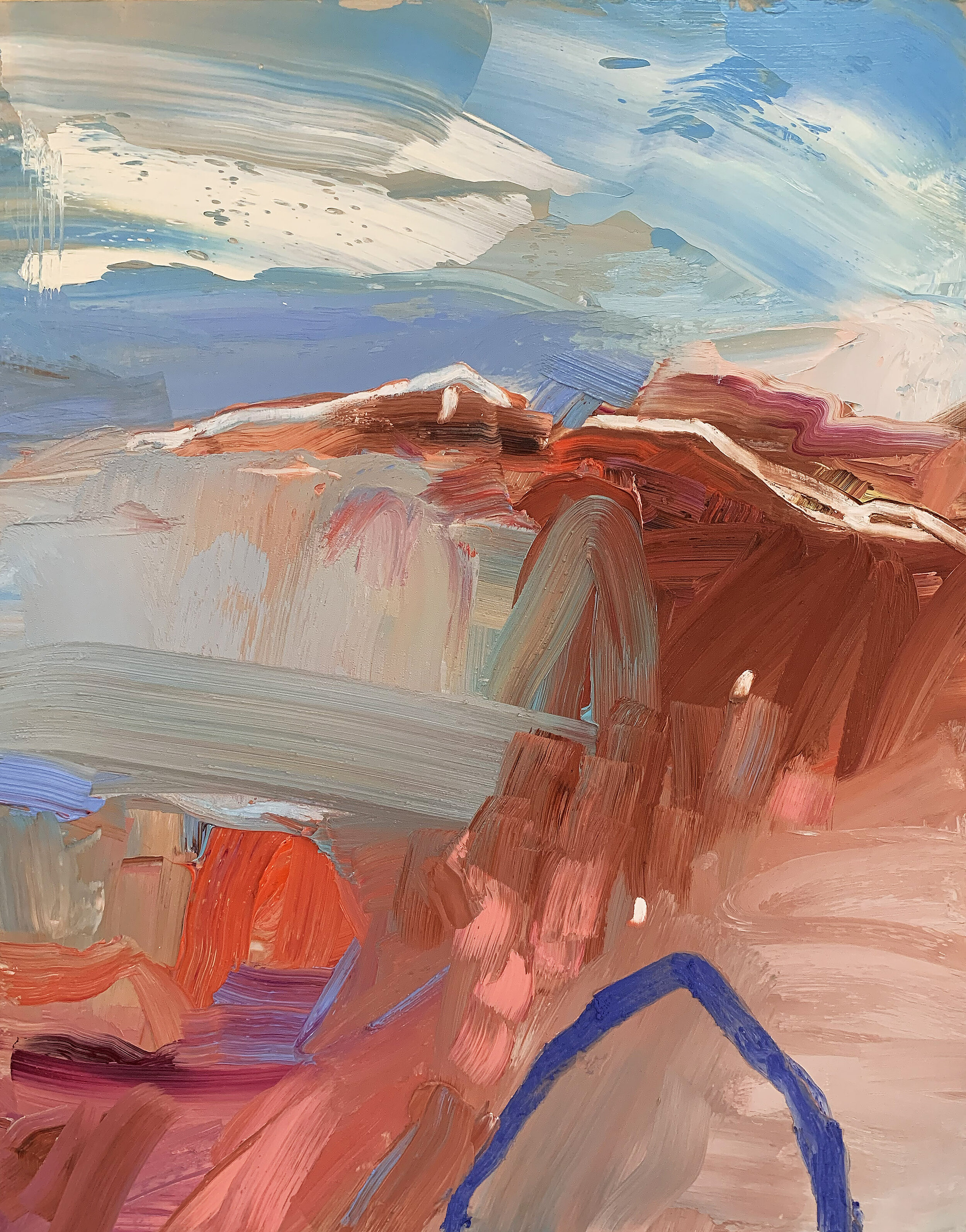 ultramarine/scarlet