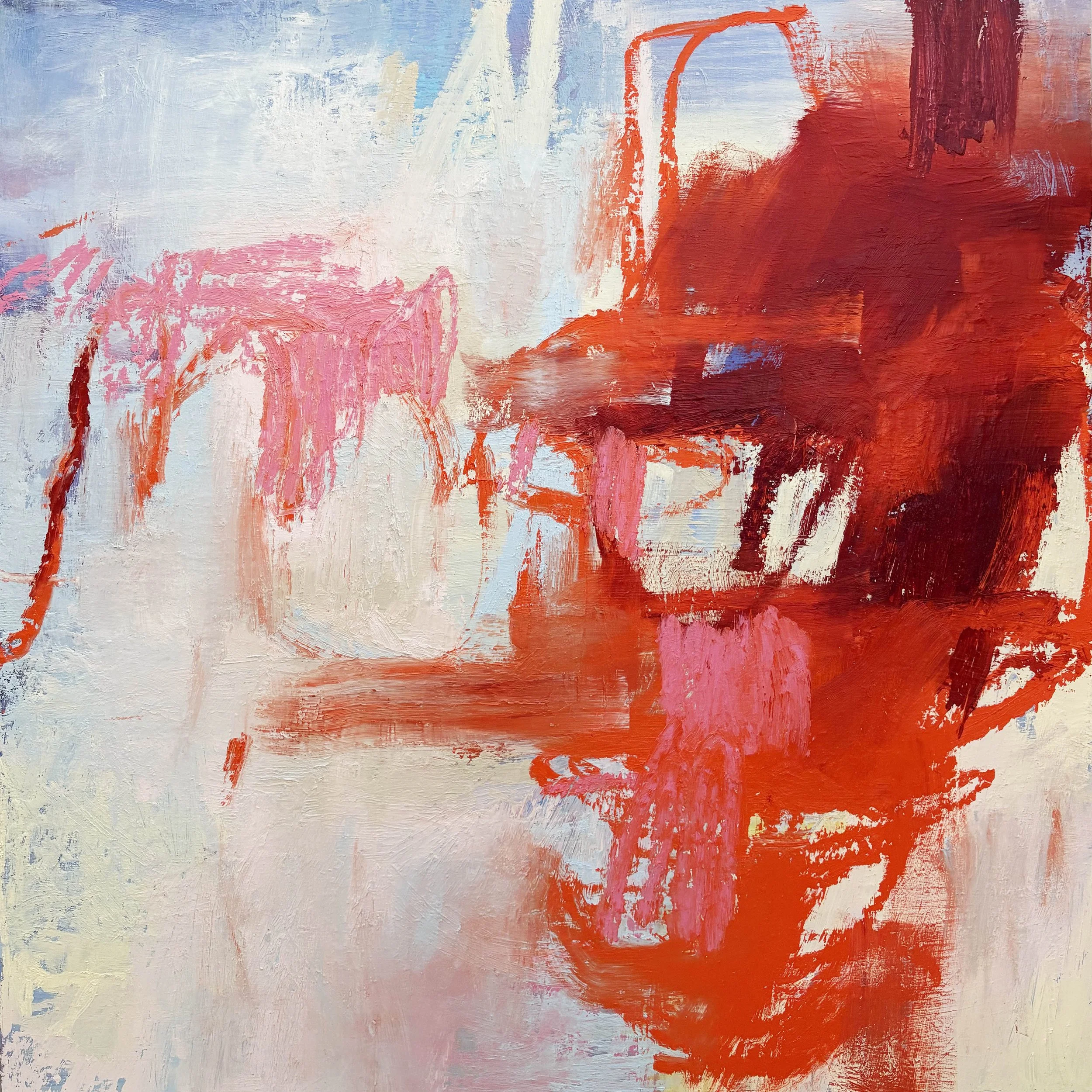 this dance oil on panel, 2025 40 × 40 inches Muse Gallery