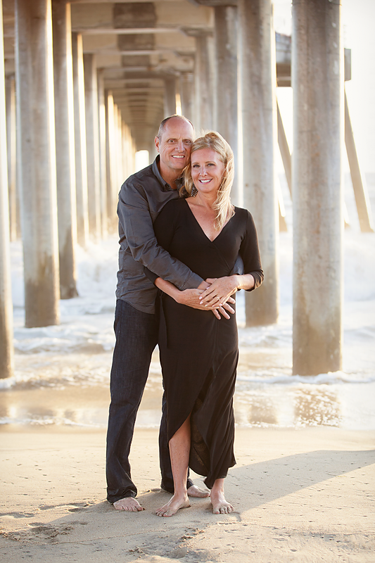 This is my favorite photo because I'm with my favorite person at my favorite place. Jerry and I have been married 35 years and we recently took an anniversary trip to Huntington Beach from our home in Colorado Springs. After raising 5 children and gaining 9 grandchildren, we are enjoying life as empty nesters and this photo captures the essence of our peaceful and happy relationship! Thank you!