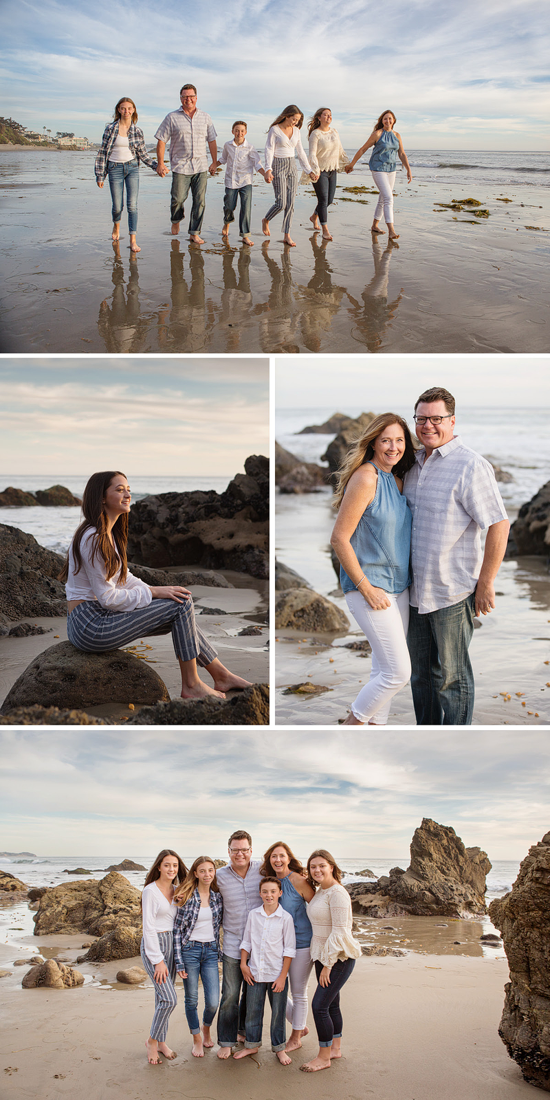 Malibu Beach family Photographer