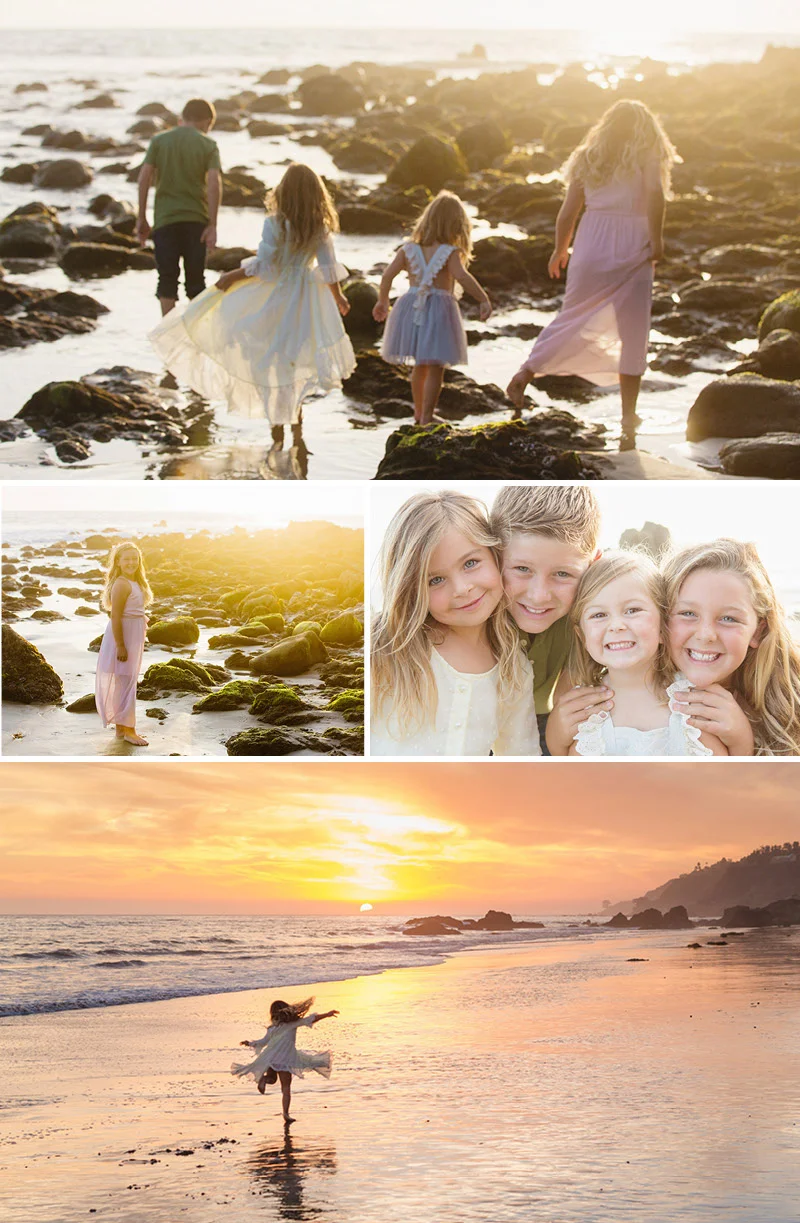 family photography beach Ventura County