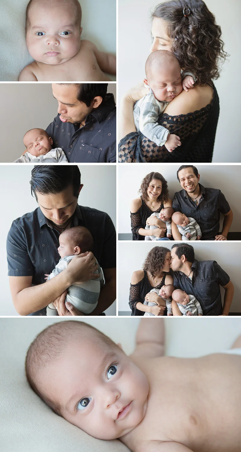 Thousand Oaks twin newborn photographer