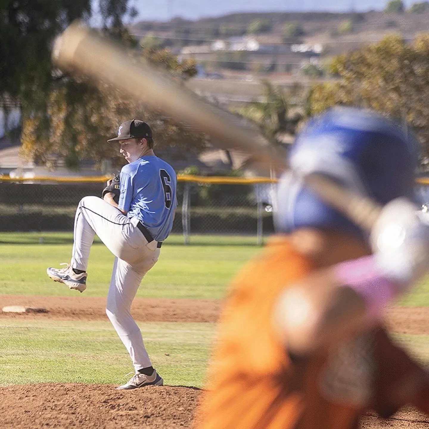 ⚾️ #6 having some fun on the mound. ⚾️