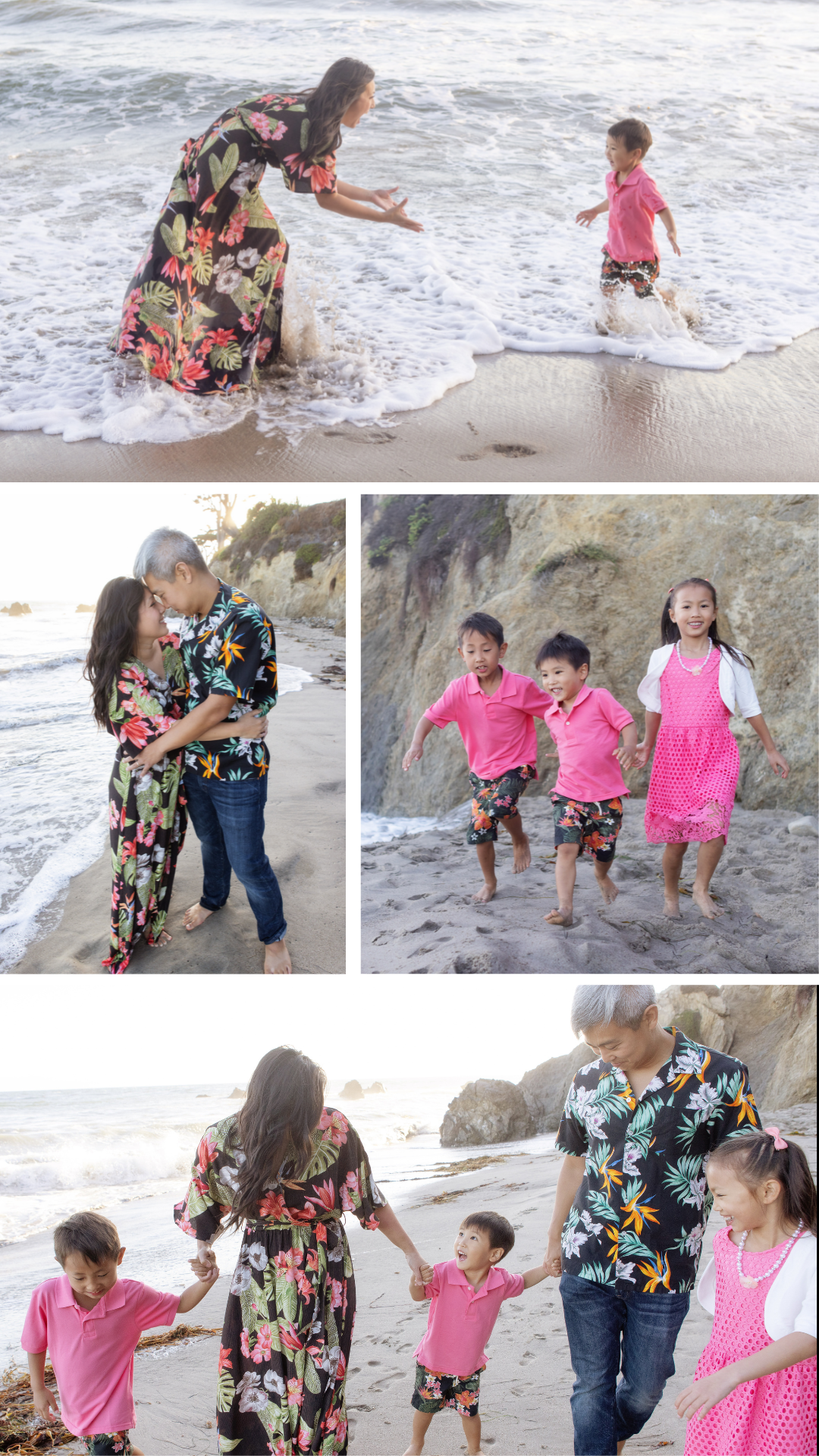 Malibu family beach photographer