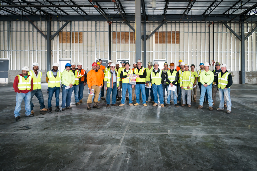 March Safety-OSHA Teterboro workforce at the conclusion of our OSHA National Safety Stand-Down program.