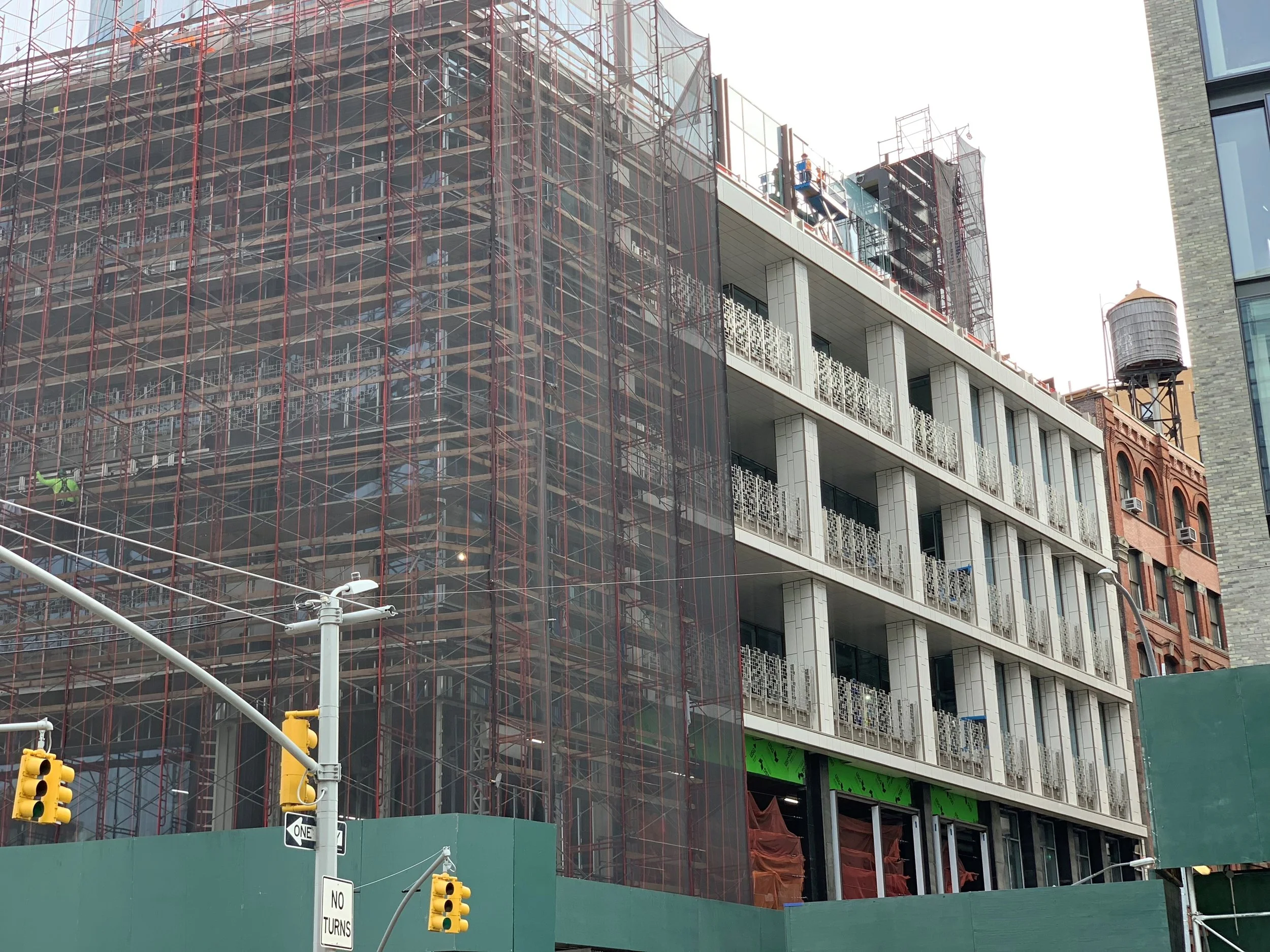 Project Milestone: 300 Lafayette Scaffolding Removal Reveal March Construction