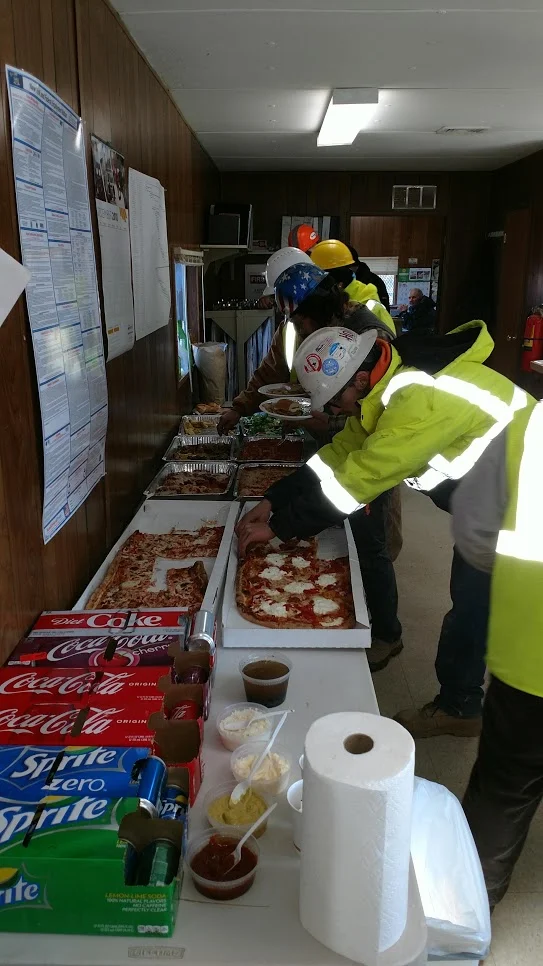 Holiday Lunch at Carraway Luxury Apartments project currently under construction by March.