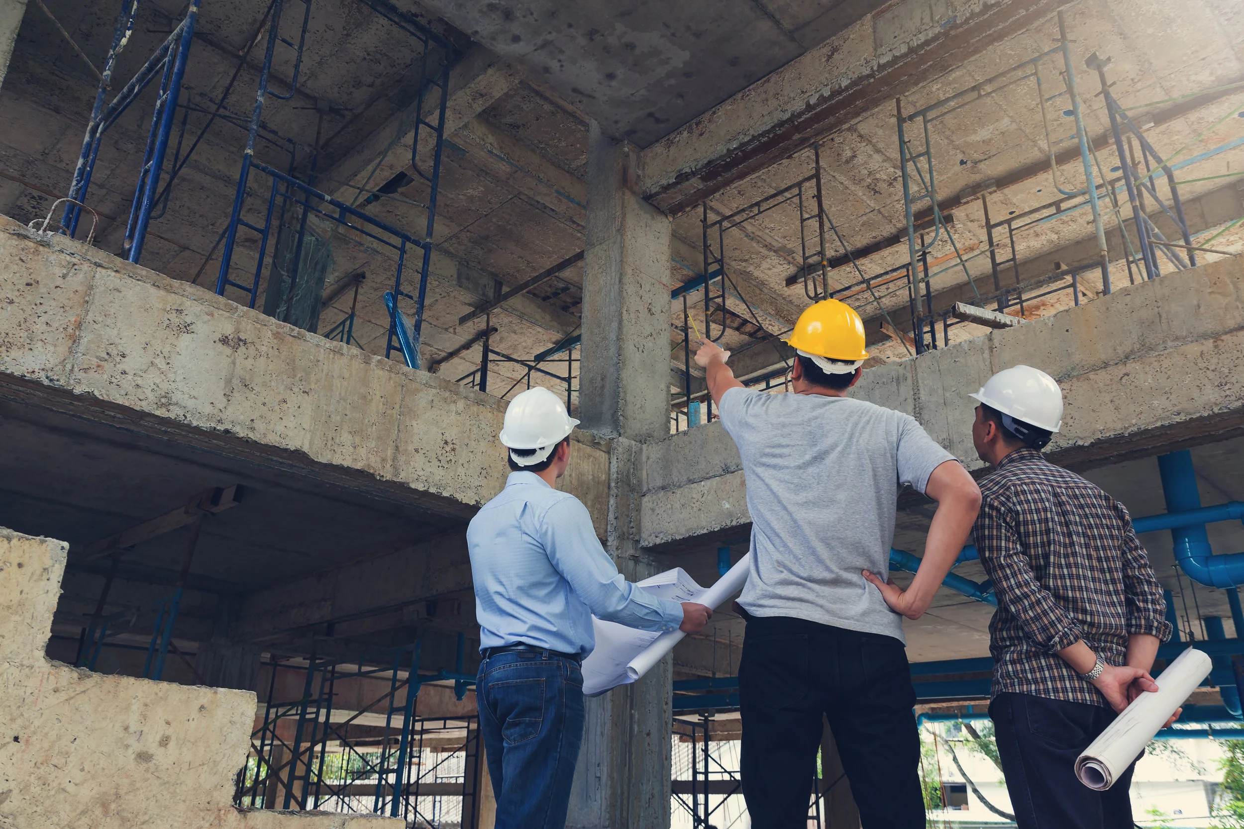 construction machines have eliminated time consuming jobs that used to require manual measurement verified by human eye, alone.