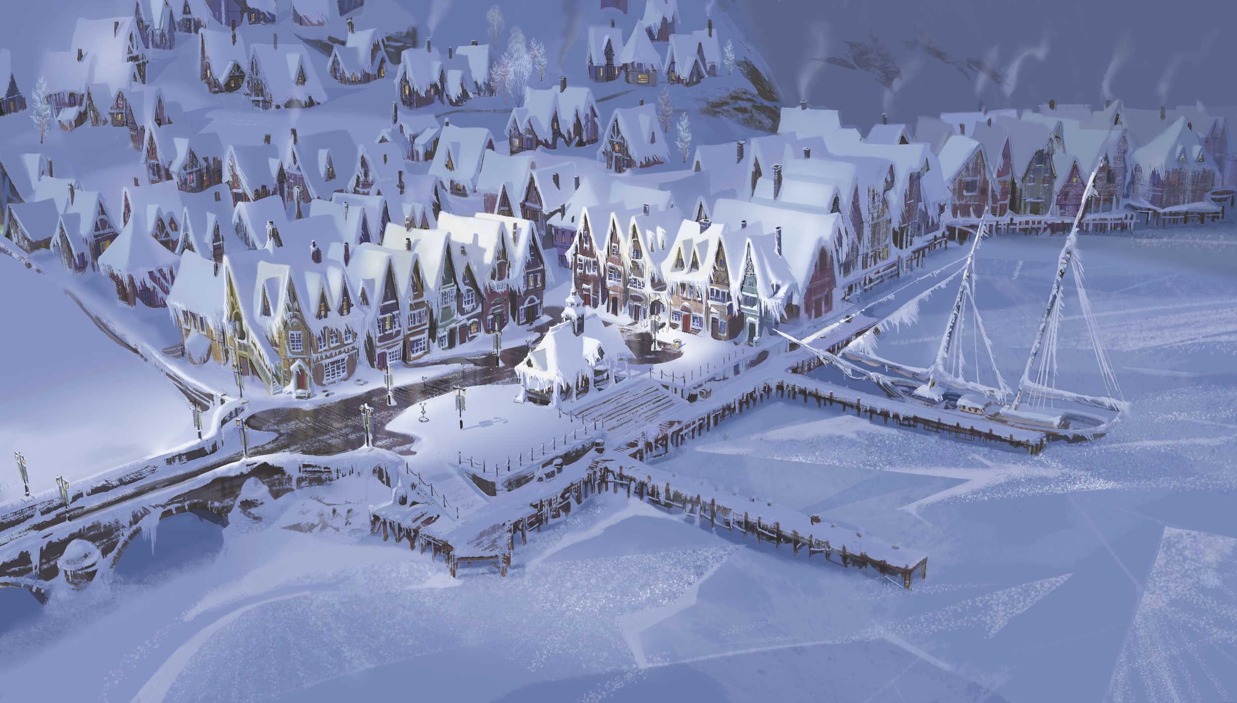The frosted Port
