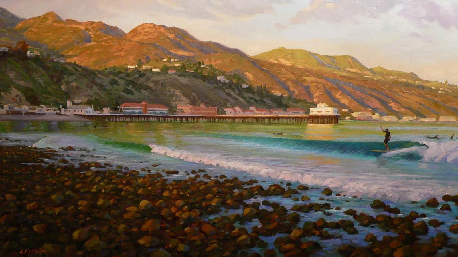Surfrider at Suset