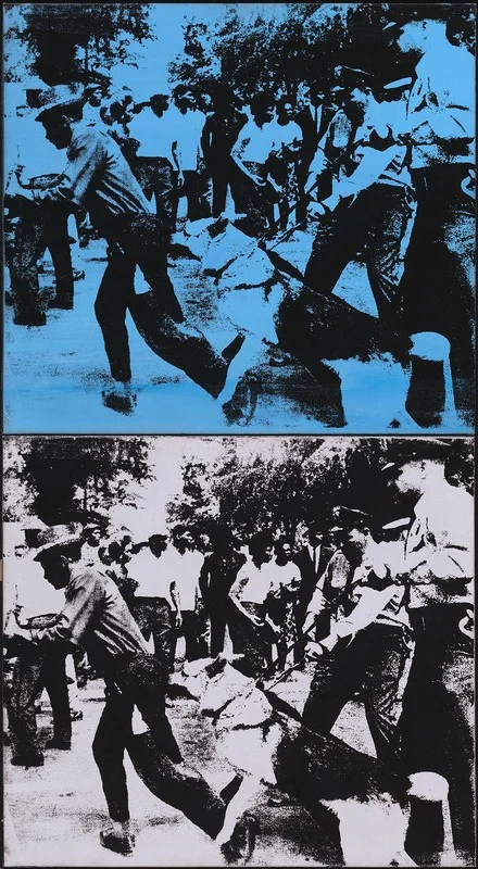 Little Race Riot, Andy Warhol. 1964.