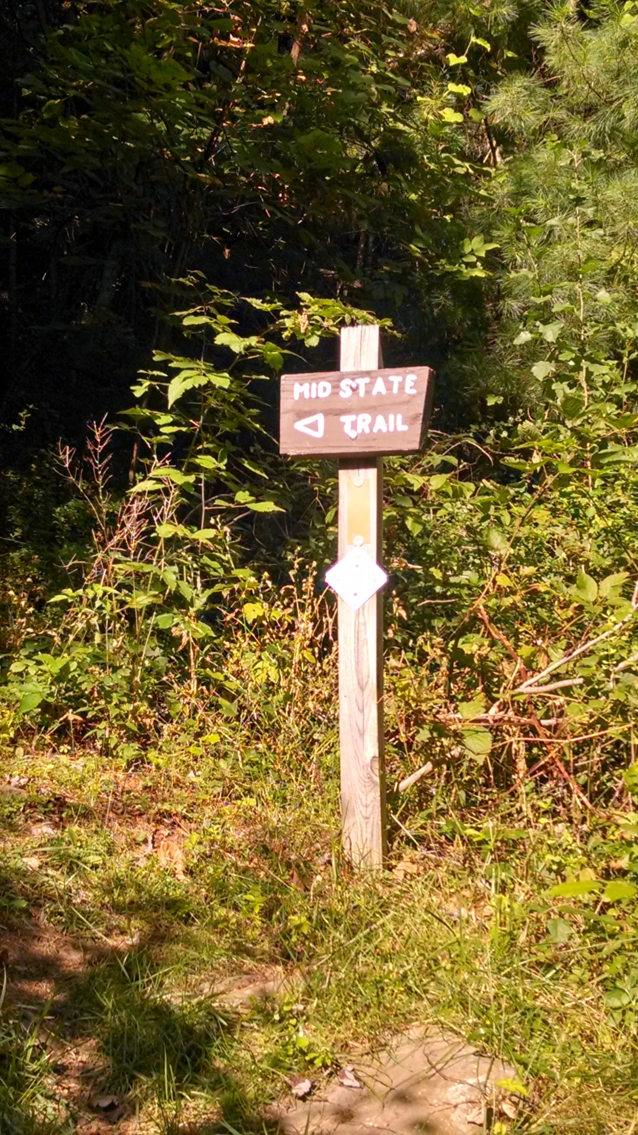 We have access to the Mid State Trail and various offshoot trails near the entrance of Ramsey Village. 