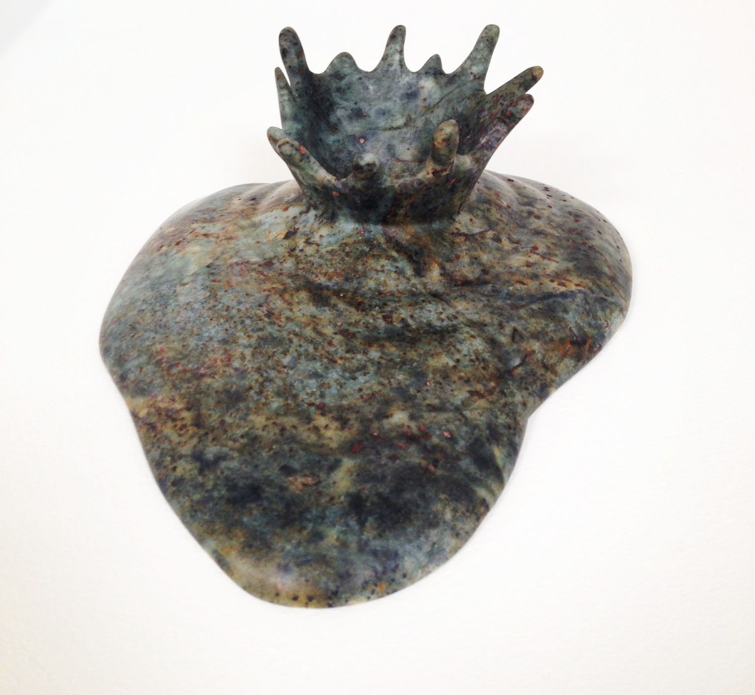 “Be like water my friend” –Bruce Lee2014Alabaster6x9x7 in