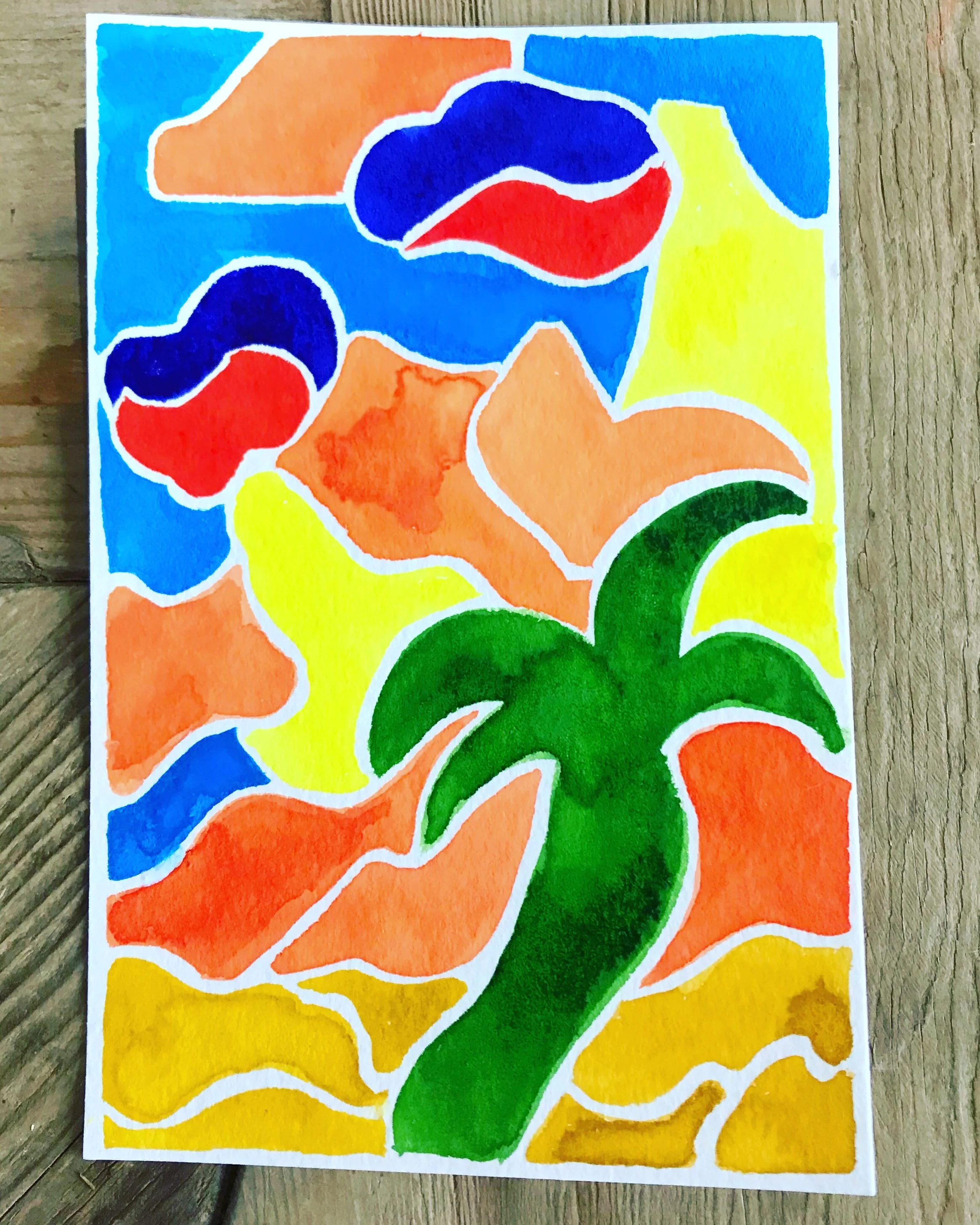 Untitled2018Watercolor, Guache4 x 6 inches