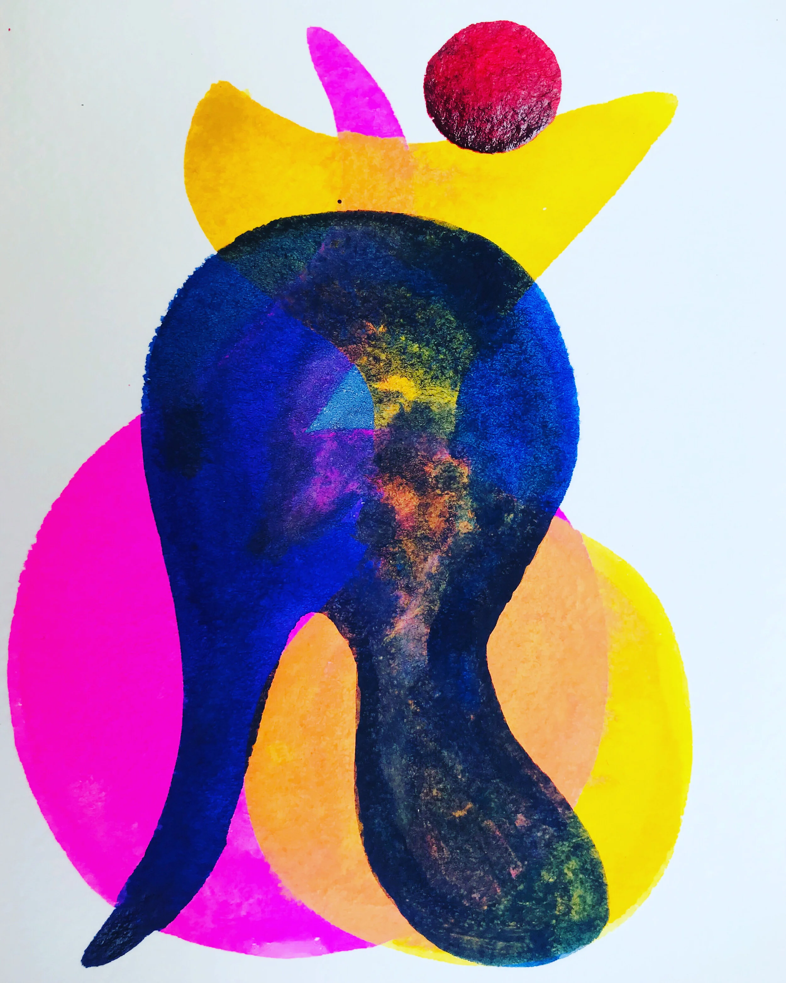 Untitled2020Watercolor, Guache4 x 6 inches