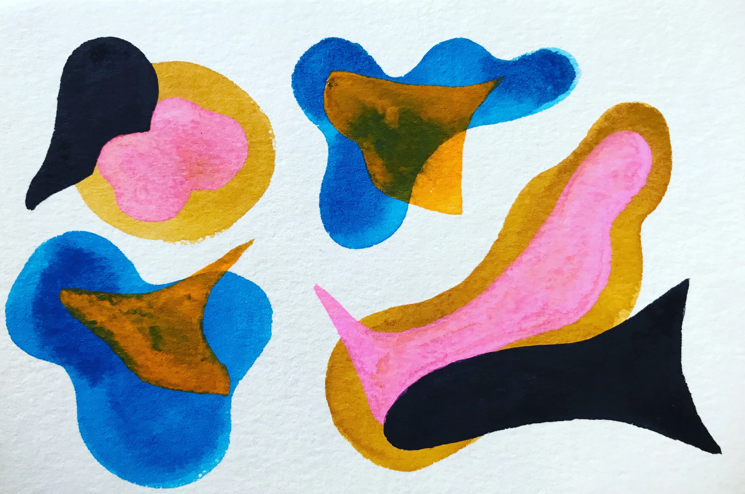 Untitled2020Watercolor, Guache4 x 6 inches