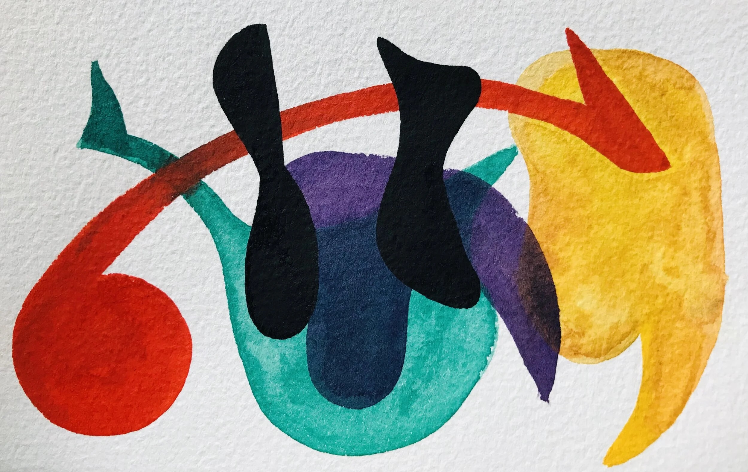 Untitled2020Watercolor, Guache4 x 6 inches