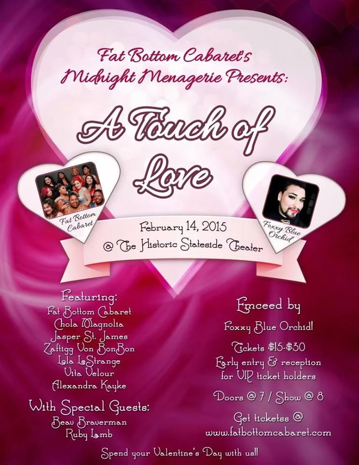 Fat Bottom Cabaret Presents: A Touch of Love