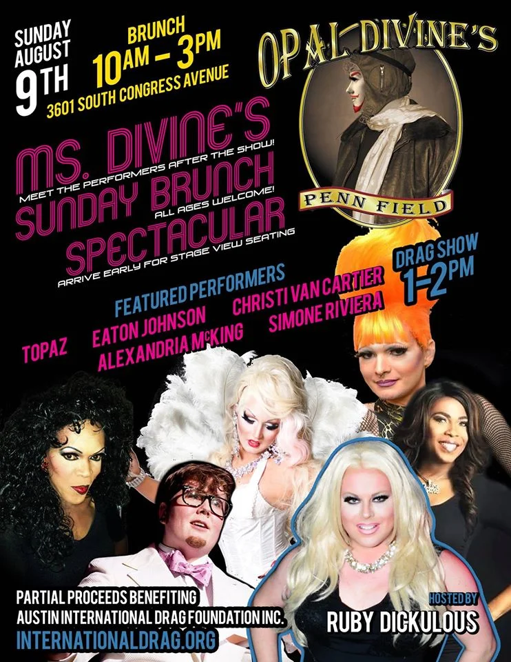 Ms. Divine's Sunday Brunch Spectacular and DRAG SHOW!