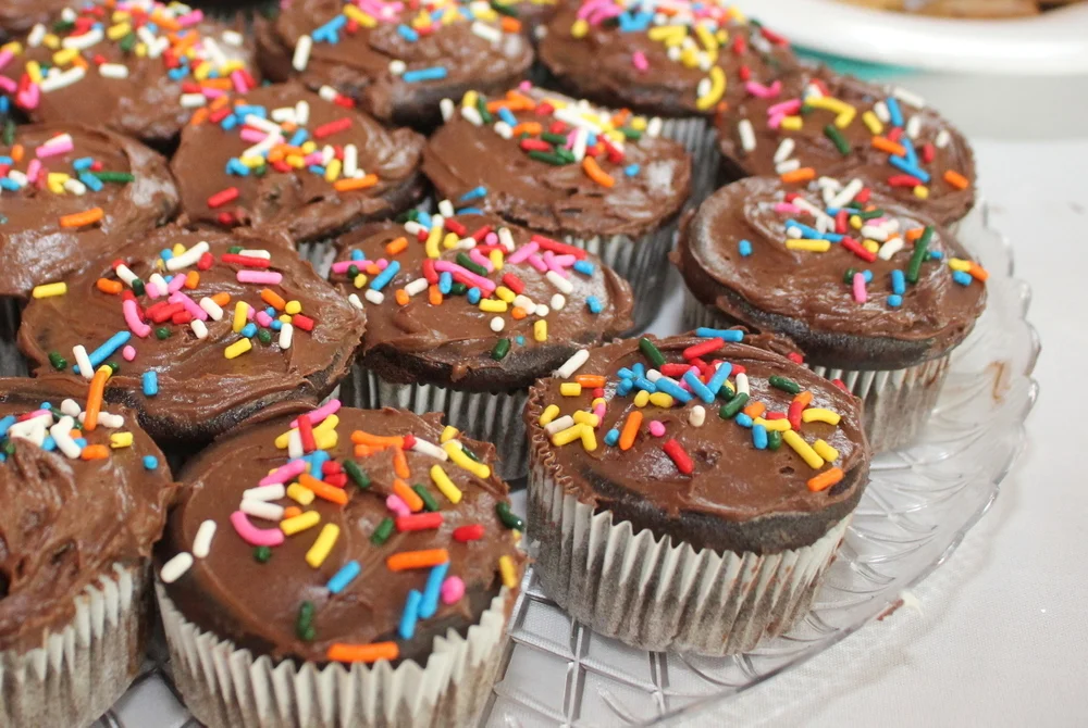 May cupcakes chocolate with sprinkles.jpg