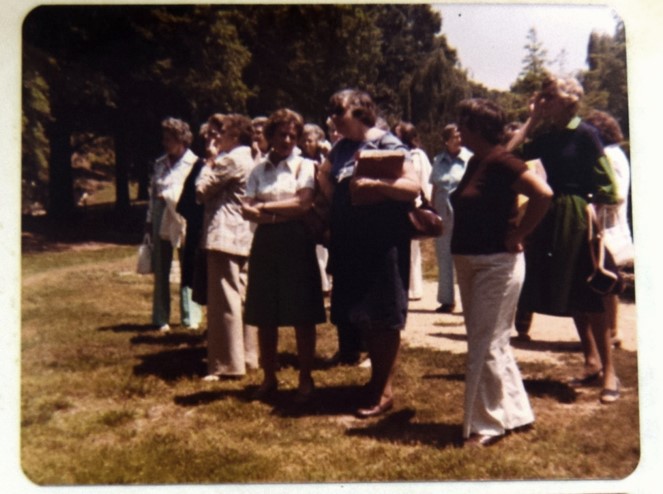 RGC members attend the dedication in 1976