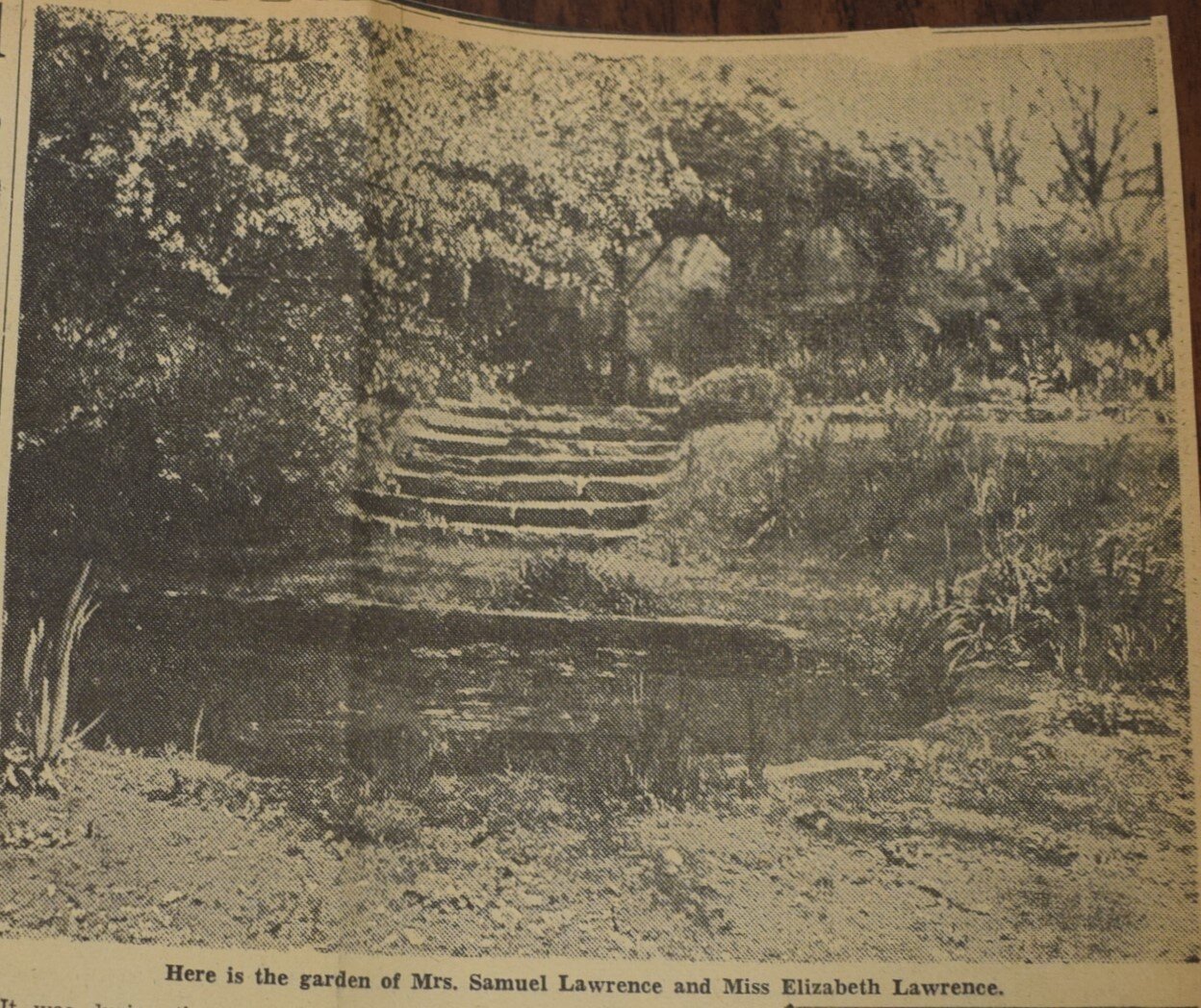  Elizabeth Lawrence Raleigh Garden from N&amp;O circa 1939 