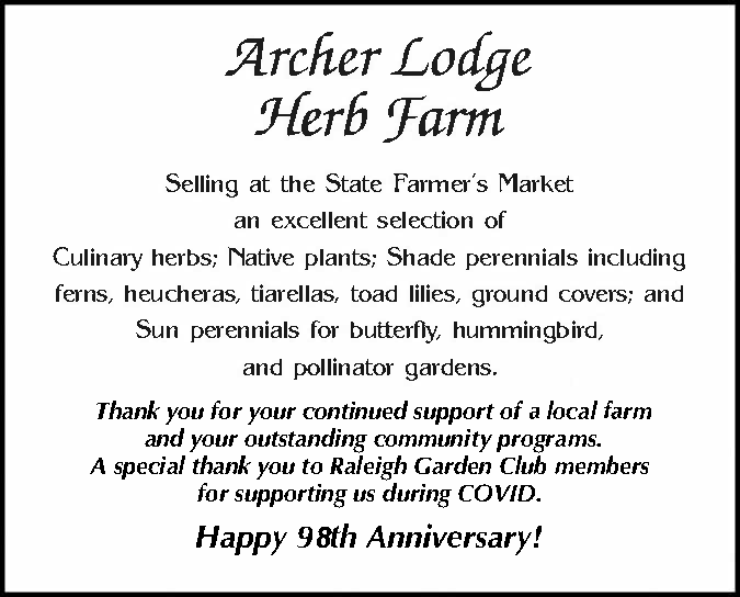 Archer Lodge-98th Anniversary-BW-RGC ad-2023-2024.png