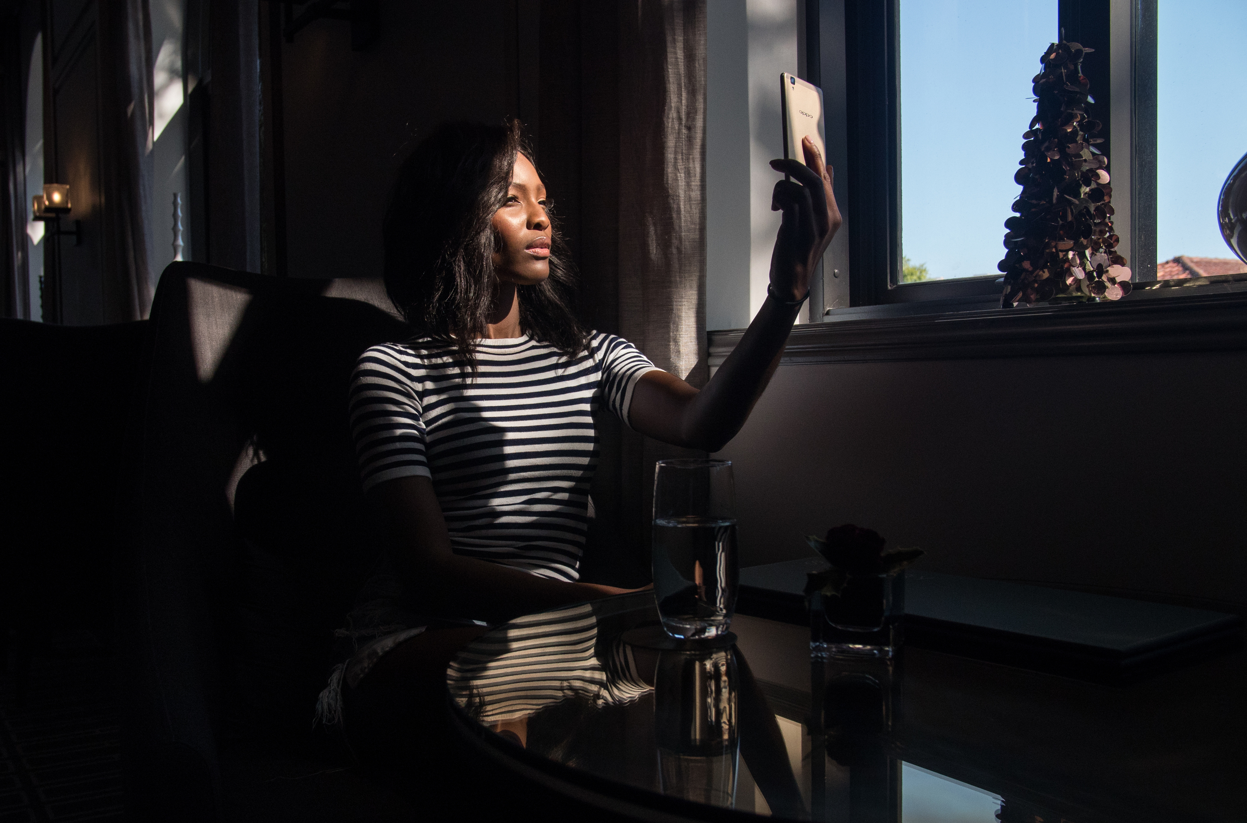 OPPO R7s Social Media Campaign shot on location in Sydney, Australia Model: Mamé Adjei - America's Next Top Model Shot with Panasonic Lumix GH4