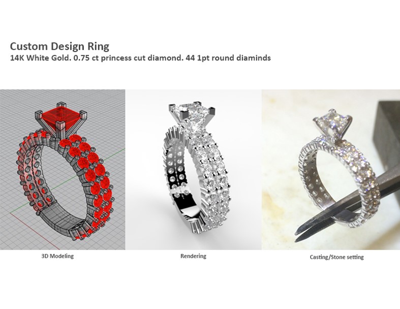 Custom Jewelry Design — PJ Chen Design