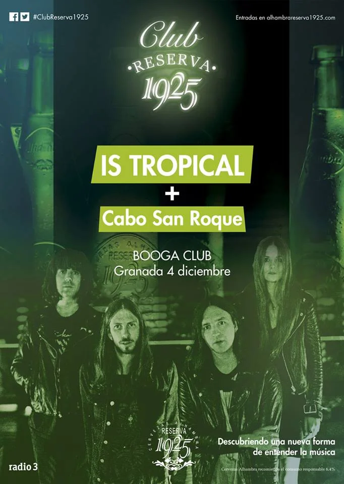 IS TROPICAL @ Booga Club // DECEMBER 4th  