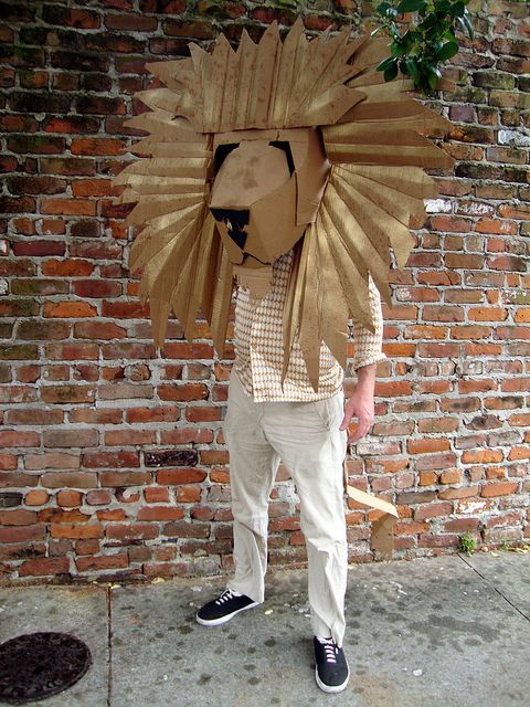 Lion Mask | Photo by Catherine Markel | Keeper & Co. Blog