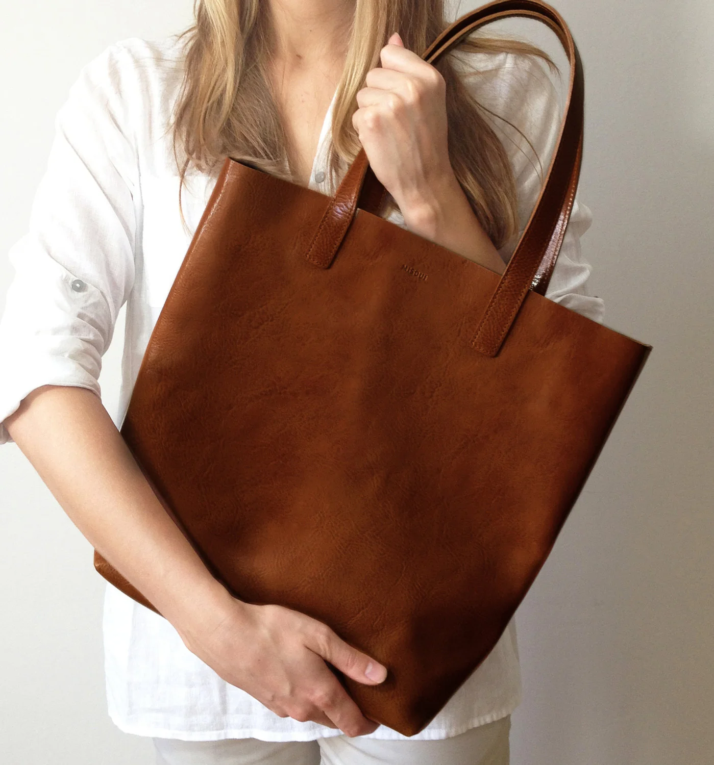 Molly Shopper in Chestnut by Misoui | 6 Eco-Friendly Tote bags | Keeper & Co. 