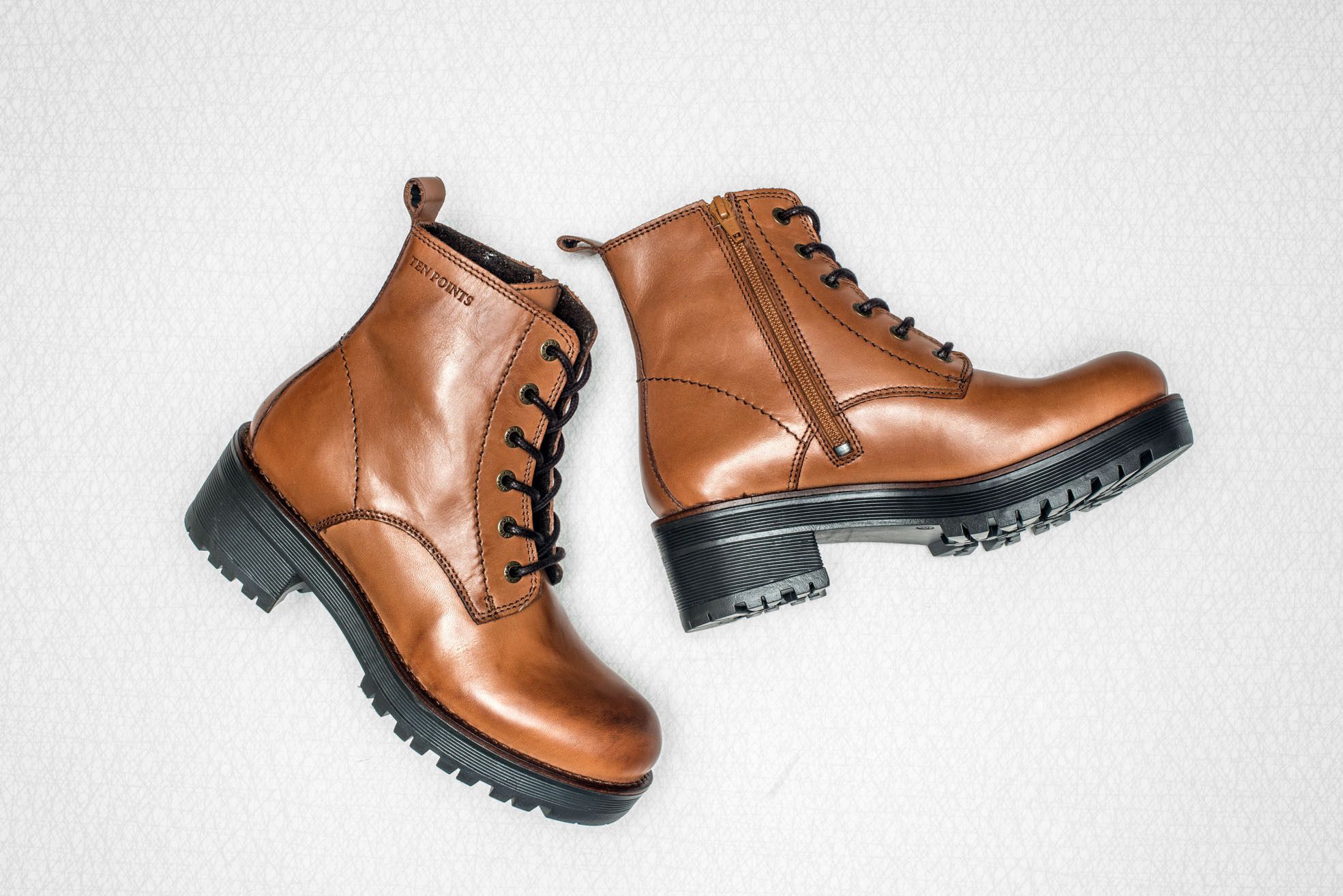 sustainable leather boots