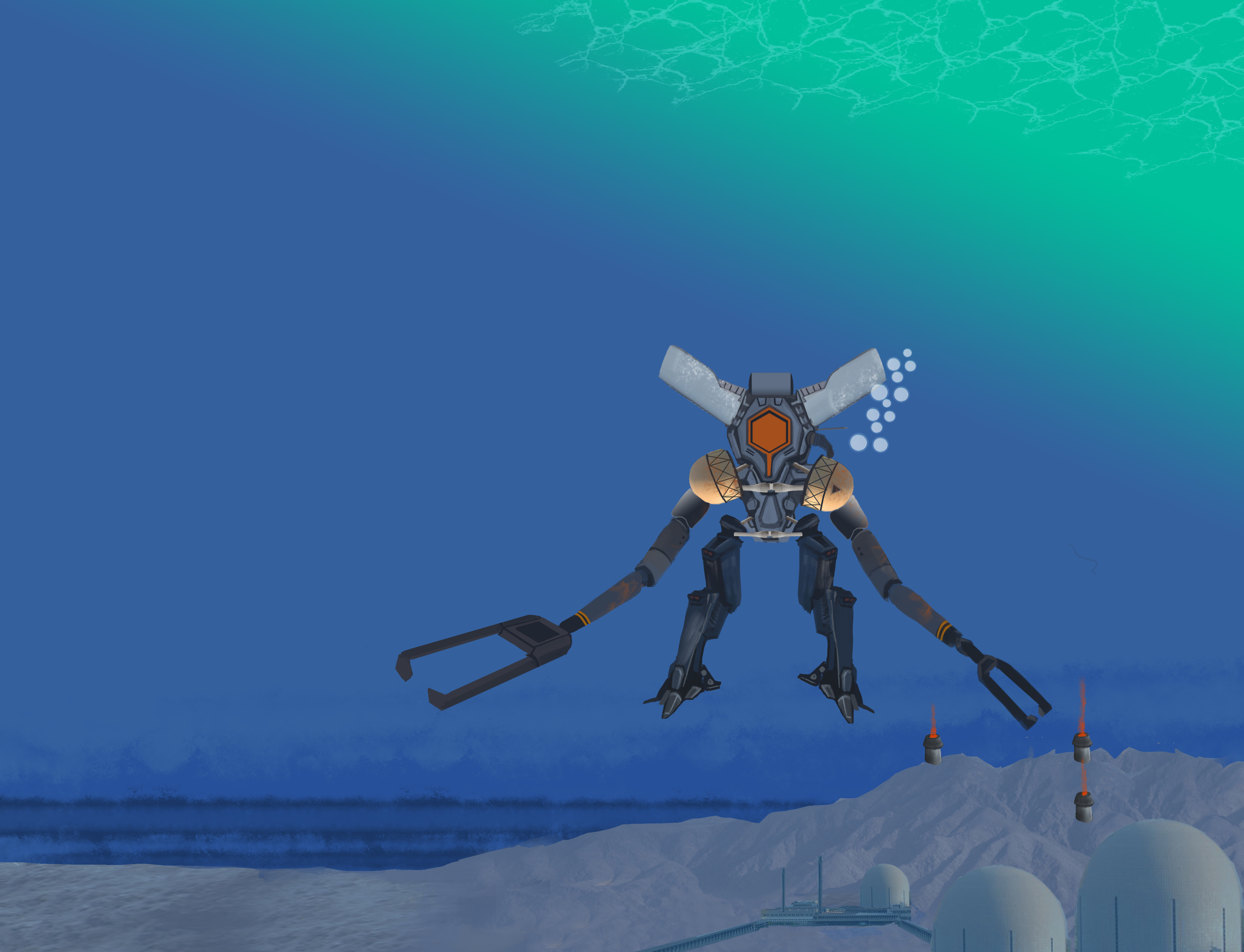 Aqua loader mech
