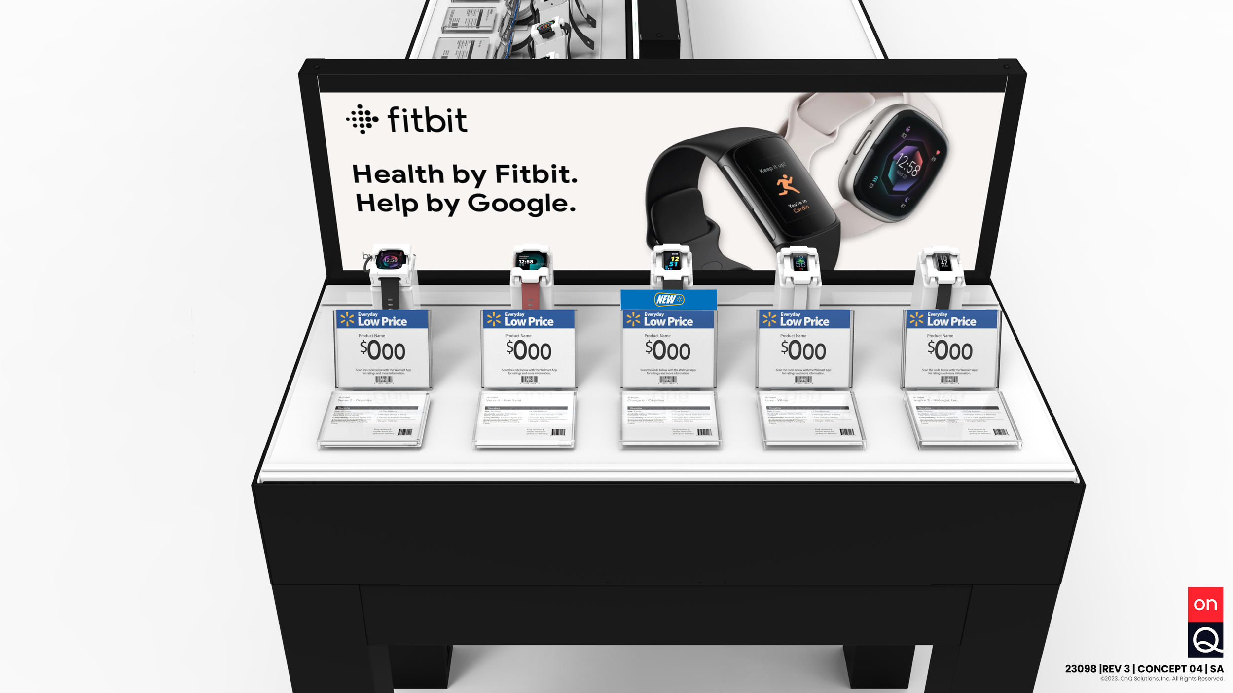 23098_Walmart_WM_Wearables_Refresh_Fall2023_EOTF_Table_Endcap_Fitbit_WatchBacker.png