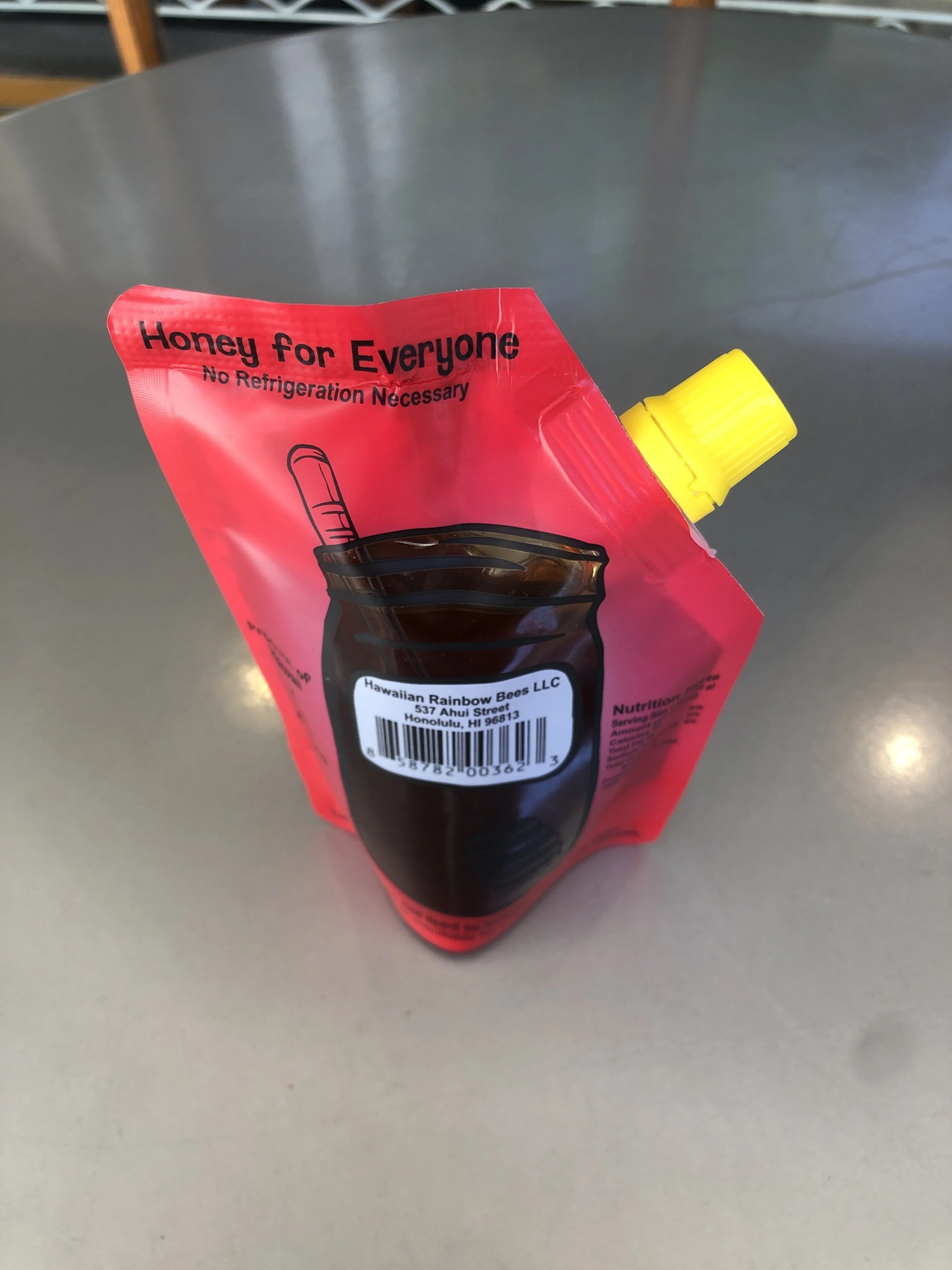 Easy Squeeze Pouch of Hawaiian Honey 8 oz — Downtown Coffee