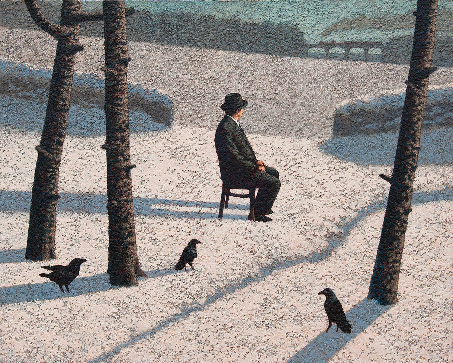 Sitting in the Garden