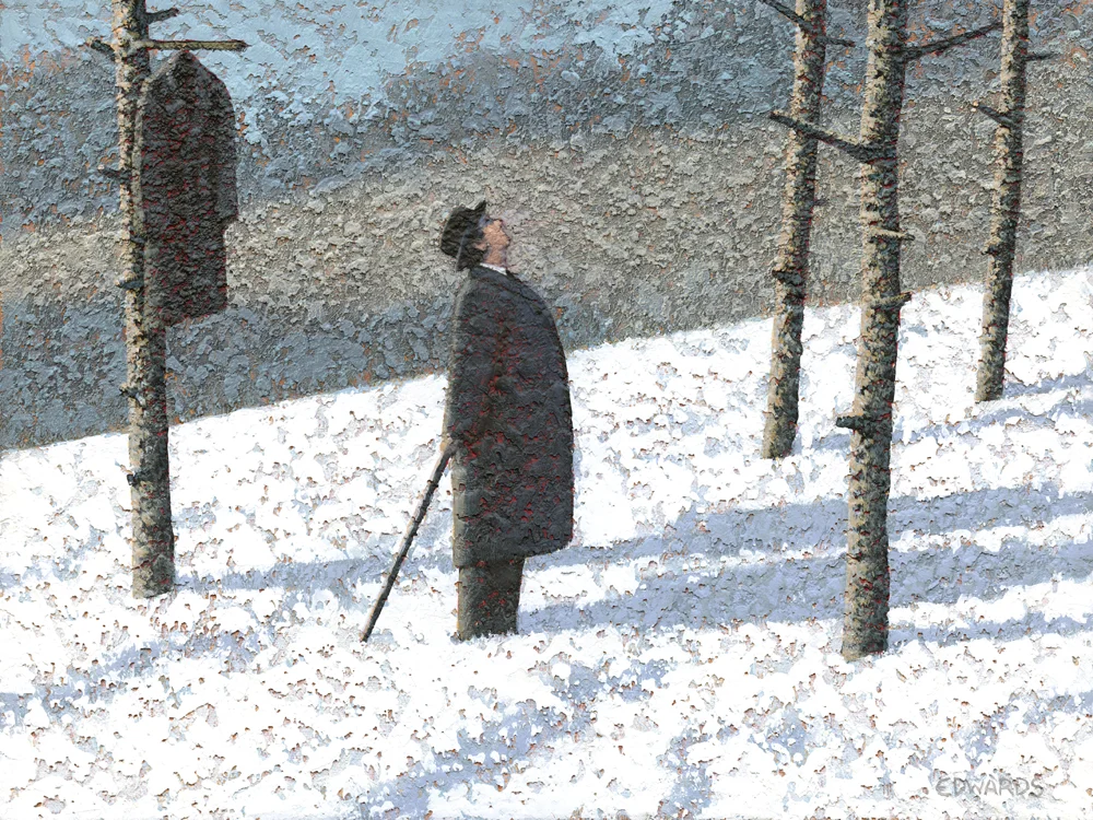 Four Trees and a Coat