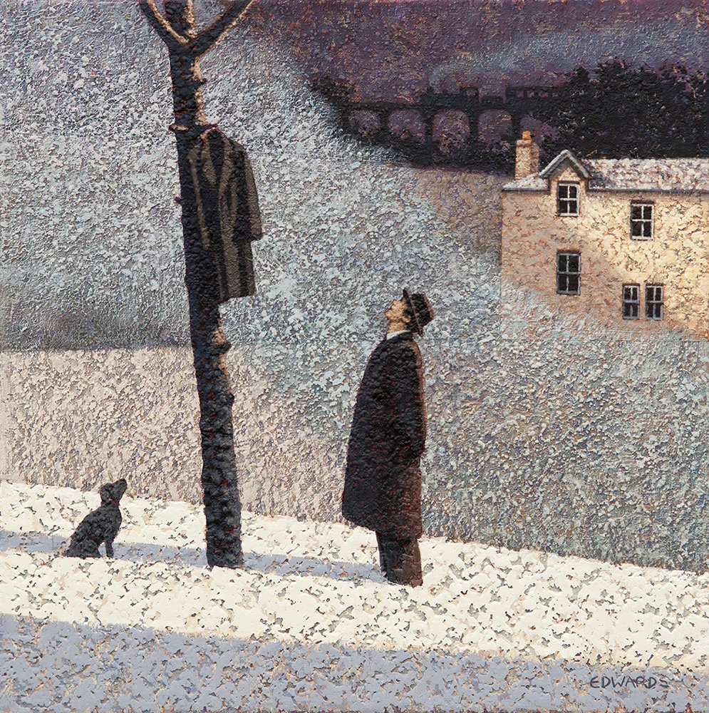 Watching a Man Climb a Tree