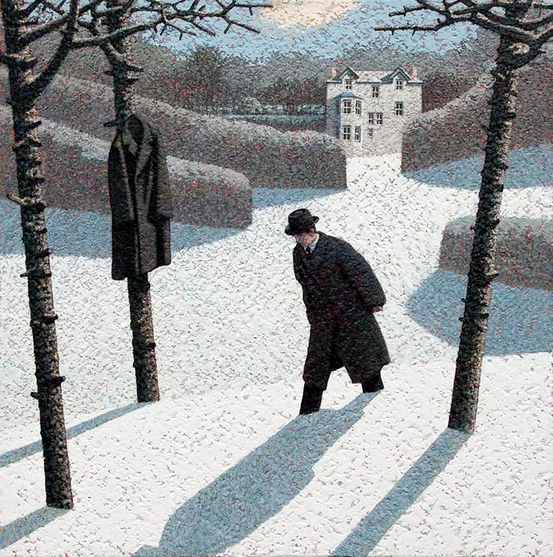 Walking Past the Coat