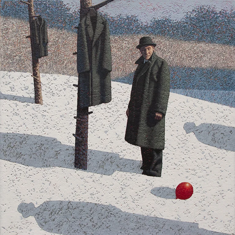 Two Coats, Three Men and a Balloon