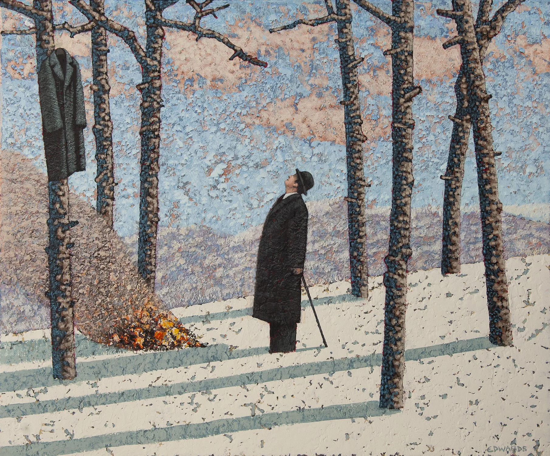 Watching his Friend Climb a Tree