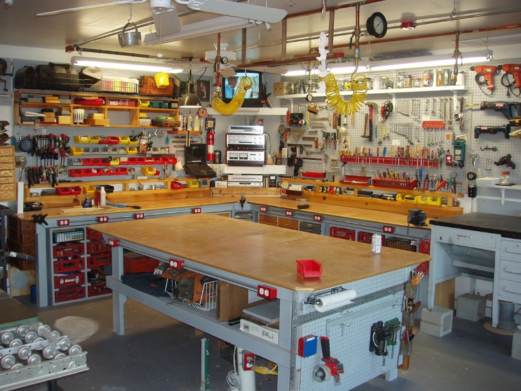 How To Set Up A Diy Garage Work, Garage Setup Ideas For Diy Maintenance