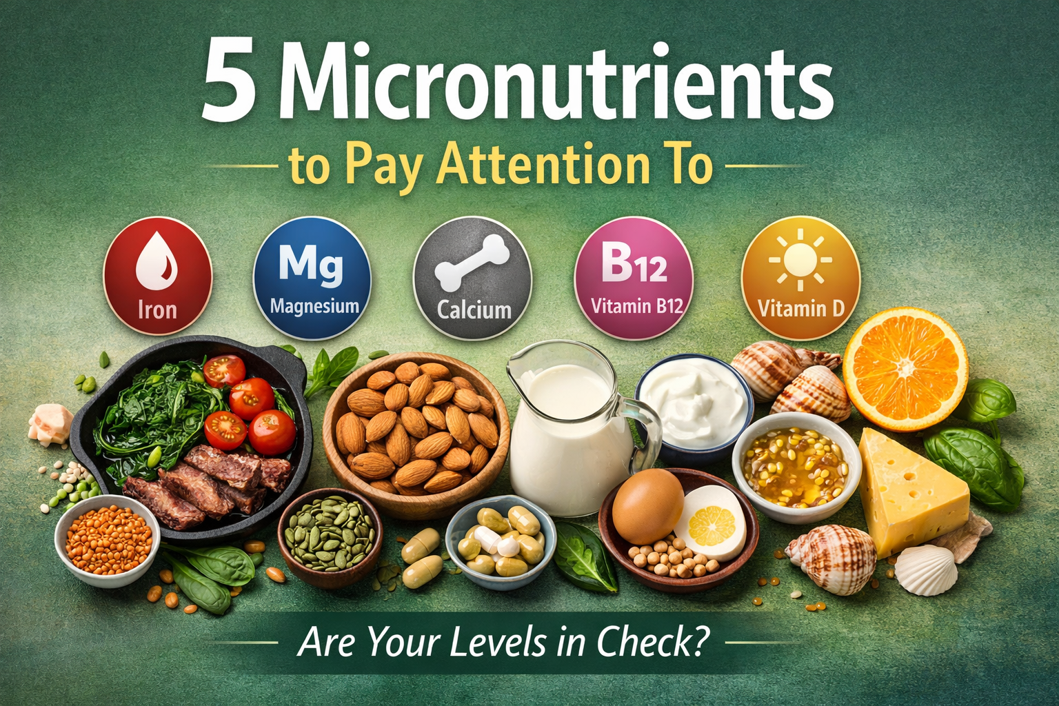 5 Micronutrients to Pay Attention To