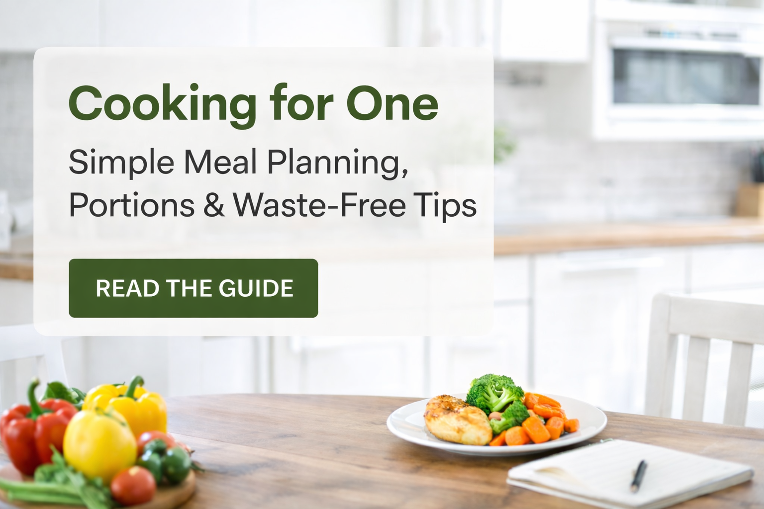 Cooking for One Doesn’t Have to Feel Like a Chore