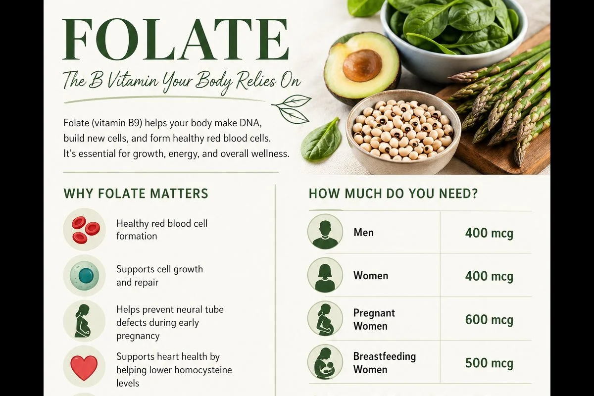 Folate: Why It Matters (and How to Get Enough Without Overthinking It)