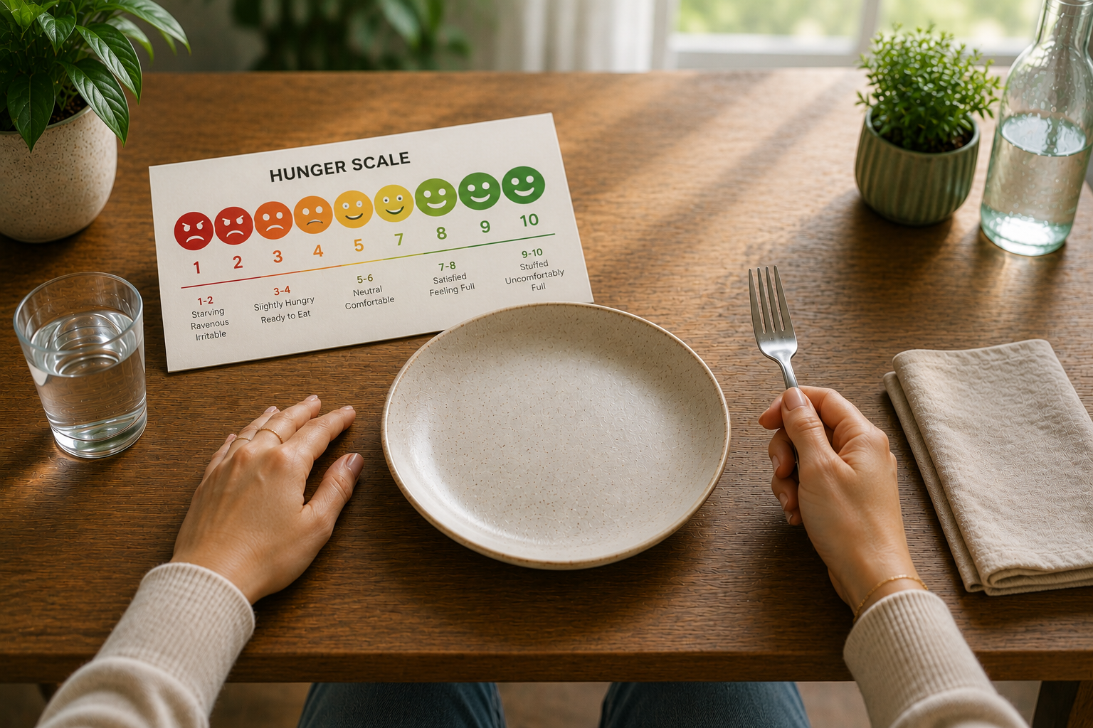 The Hunger Scale: A Simple Tool to Help You Eat More Mindfully