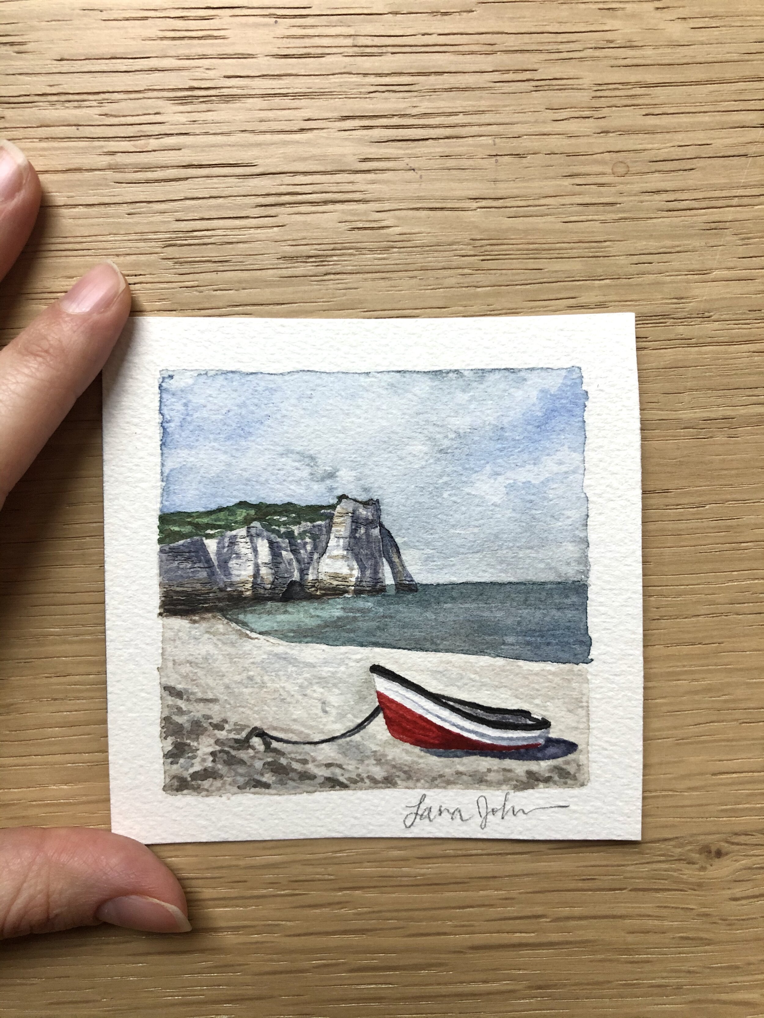 Summer of June 2018, Étretat, France