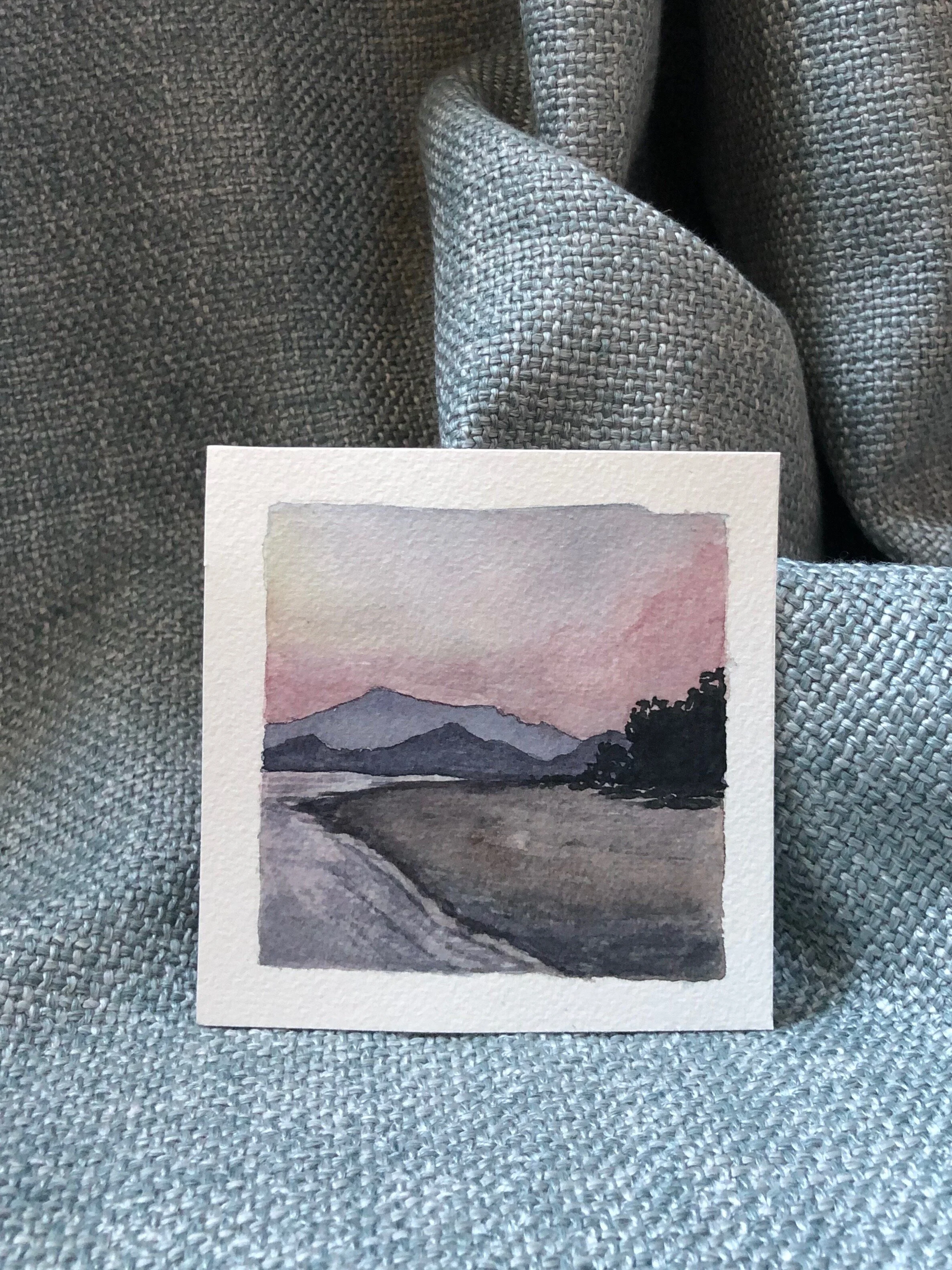 PAINTING A DAY PROJECT- DAY 25, Padre Ramos, Nicaragua